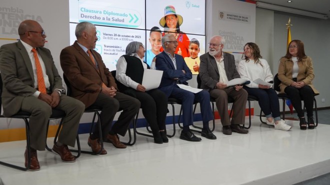 Ceremonia De Clausura Del Diplomado Derecho A La Salud A Cargo De